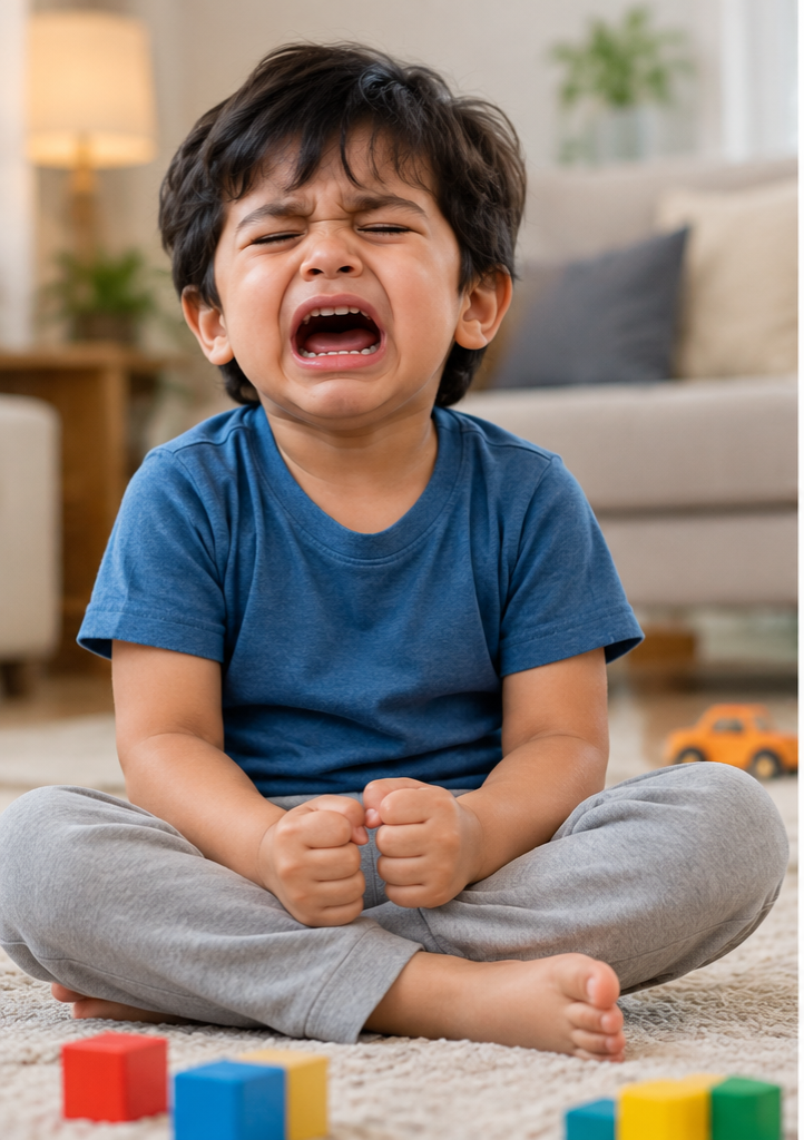 बच्चों में जिद और गुस्सा