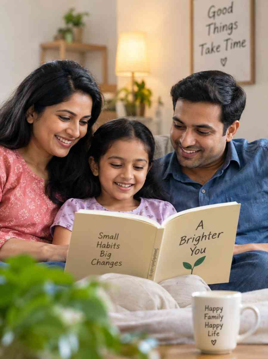 छोटी अच्छी आदतें और परिवार का साथ