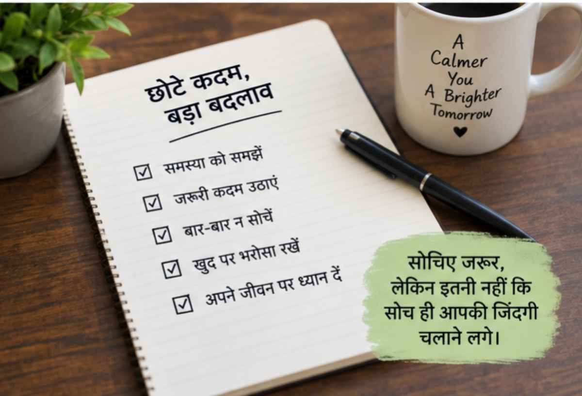 Overthinking से कैसे बचें और इसे कैसे कम करें
