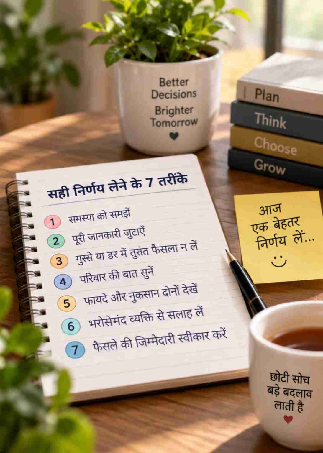 परिवार में सही निर्णय लेने के तरीके