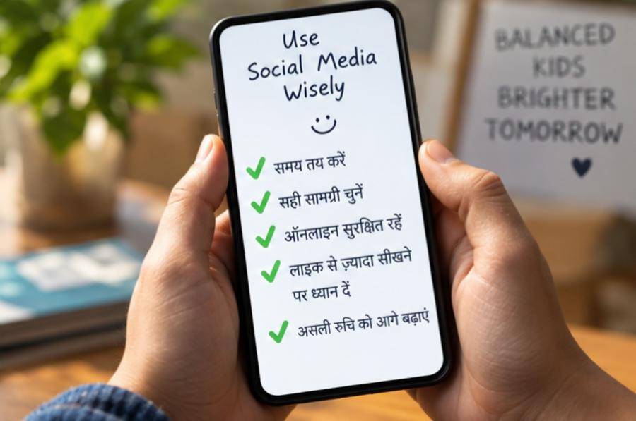 बच्चों के लिए सोशल मीडिया का सही इस्तेमाल