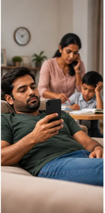 Passenger Parent की भूमिका में कम शामिल माता-पिता