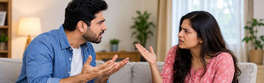 पति पत्नी में रोज झगड़ा क्यों होता है